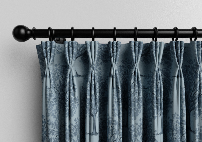 Classic Woodland, Monochrome - Made to Measure Curtains - Image 11